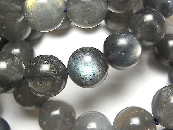 Bracelet, Labradorite, Round Gemstone Beads