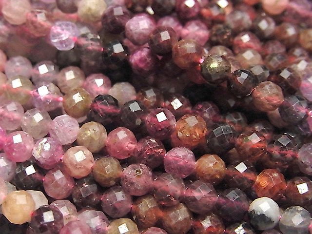 Faceted Round, Spinel Gemstone Beads