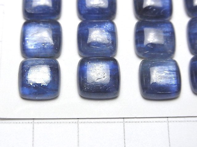 [Video] Kyanite AAA- Square Cabochon 9.5x9.5mm 1pc
