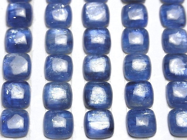 [Video] Kyanite AAA- Square Cabochon 10x10mm 2pcs