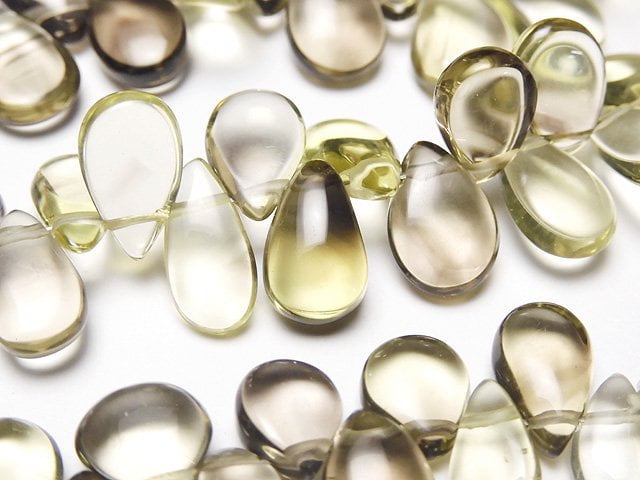 Other Quartz, Pear shape Gemstone Beads