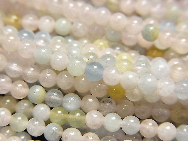 Mixed Stone, Round Gemstone Beads