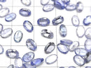 [Video]High Quality Tanzanite AAA- Loose stone Oval Faceted 6x4mm 2pcs