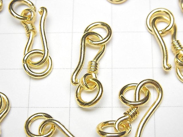 [Video] Silver925 U Hook with Jump Ring  18KGP 1pc