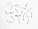 [Video] Silver925 Feather Pendant 18x5mm 3pcs
