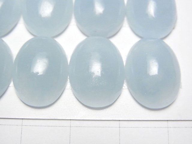 [Video] Namibia Aquamarine AAA Oval Cabochon 16x12mm 1pc