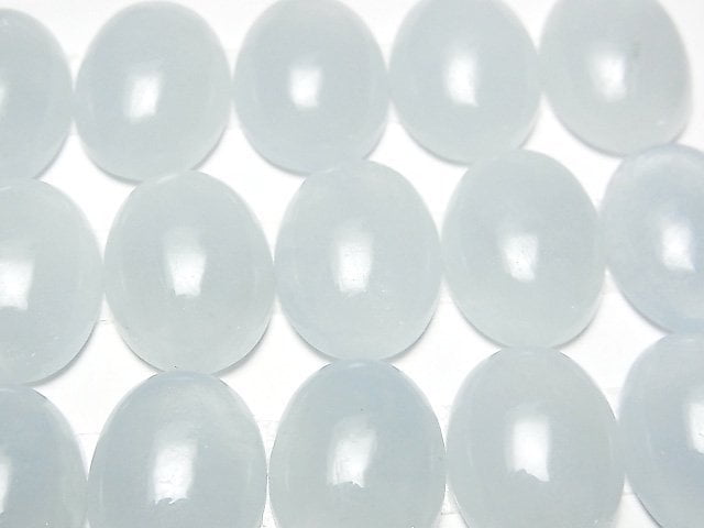 Aquamarine, Cabochon Gemstone Beads