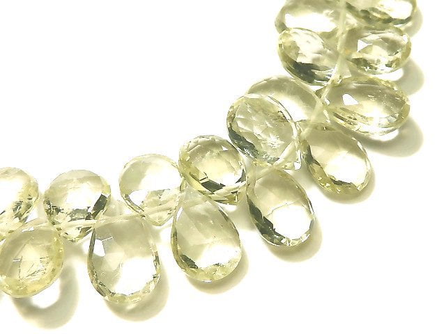 Faceted Briolette, One of a kind, Other Stones, Pear Shape One of a kind