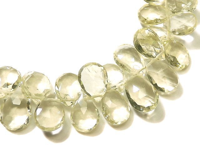 Faceted Briolette, One of a kind, Other Stones, Pear Shape One of a kind