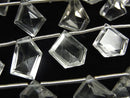 Crystal Quartz, Other Shape Gemstone Beads
