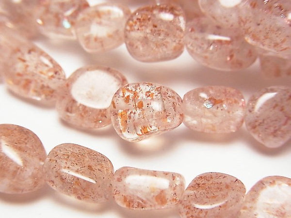 Nugget, Sunstone Gemstone Beads