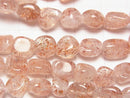 [Video] Tanzania Mica Sunstone AA++ Nugget 1strand beads (aprx.15inch / 37cm)