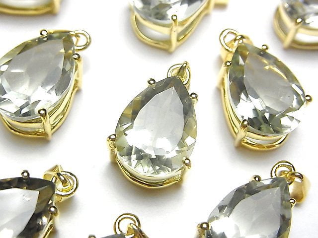 Accessories, Green Amethyst, Pear Shape, Pendant Gemstone Beads