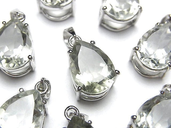 Accessories, Green Amethyst, Pear Shape, Pendant Gemstone Beads