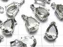 [Video] High Quality Green Amethyst AAA Pear shape Faceted Pendant 14x10mm Silver925