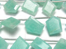 [Video] Amazonite AA++ Fancy Shape Cut 1strand beads (aprx.7inch / 17cm)