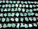 [Video] Amazonite AA++ Fancy Shape Cut 1strand beads (aprx.7inch / 17cm)