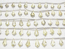 [Video] High Quality Lemon Quartz AAA Deformation Diamond Faceted 17x9mm 1strand (9pcs)