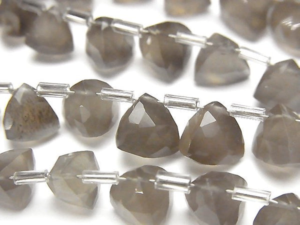 Moonstone, Triangle Gemstone Beads