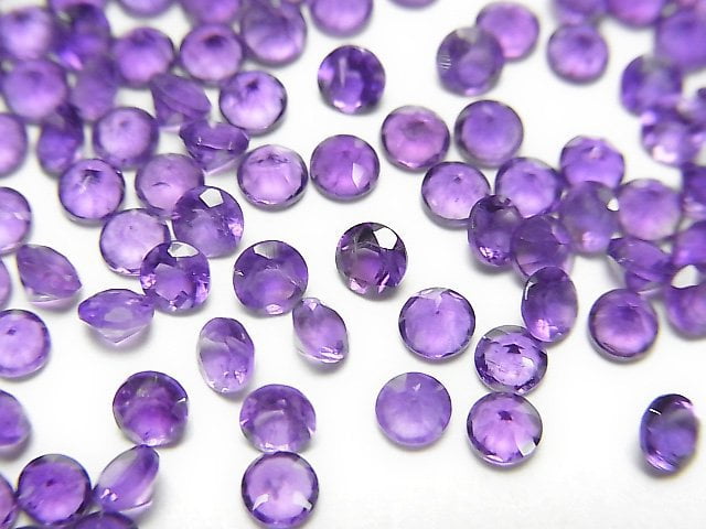 Amethyst, Undrilled (No Hole) Gemstone Beads