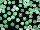 Cabochon, Chrysoprase Gemstone Beads