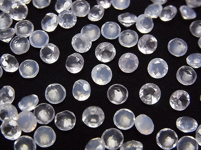 [Video] High Quality Scorolite AAA Loose stone Round Faceted 4x4mm 5pcs