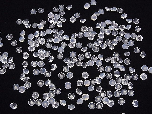 [Video] High Quality Scorolite AAA Loose stone Round Faceted 4x4mm 5pcs