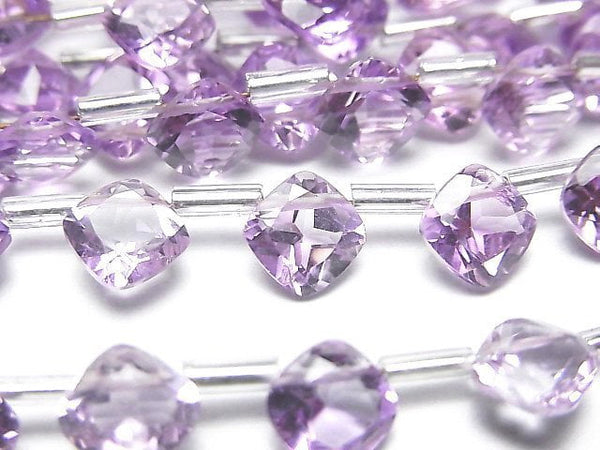 Amethyst, Diamond Gemstone Beads