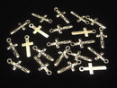 14KGF Charm 20.5x9mm Cross 1pc