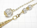 [Video]Crystal AA++ Pendulum 70x16x16mm with Chain Gold Color 1pc