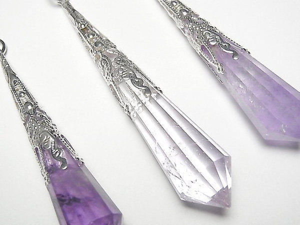 Amethyst, Pendulum Gemstone Beads