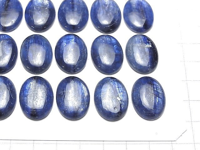[Video] Kyanite AAA Oval Cabochon 20x15mm 1pc