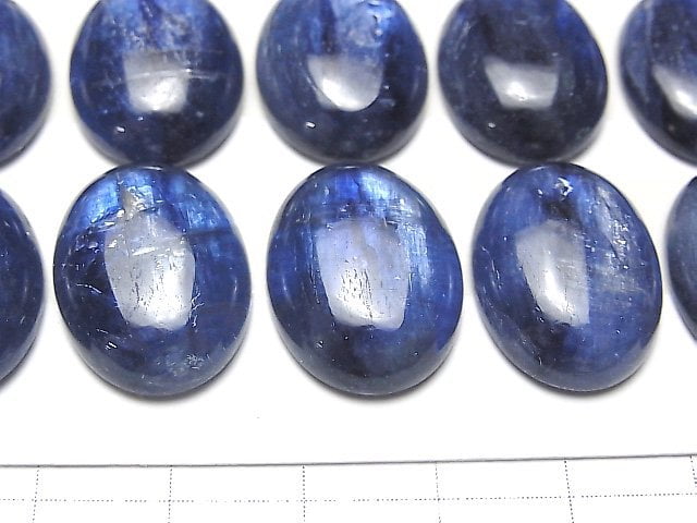 [Video]Kyanite AAA Oval Cabochon 20x15mm 1pc