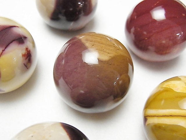 Mookaite, Round Gemstone Beads