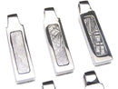 [Video]Meteorite Rectangle Pendant 34x8mm Silver925