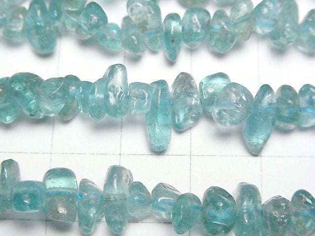 [Video] Apatite AA++ Chips (Small Nugget) 1strand beads (aprx.15inch / 36cm)