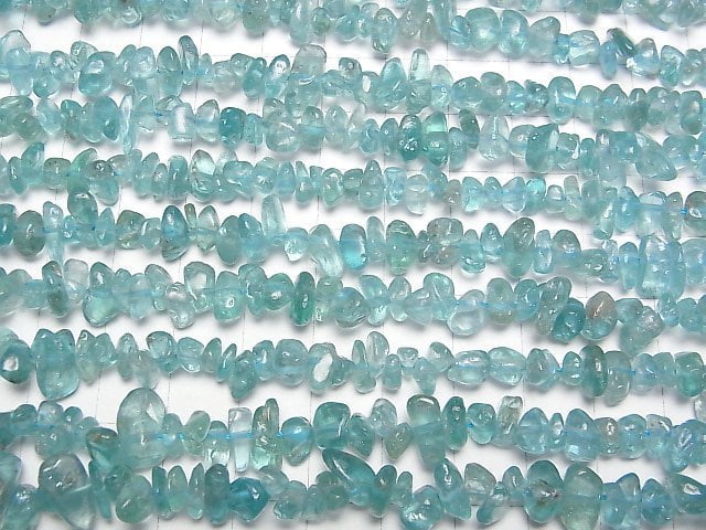 [Video] Apatite AA++ Chips (Small Nugget) 1strand beads (aprx.15inch / 36cm)