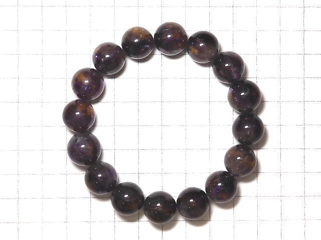 [Video] [One of a kind] Red Amethyst (Party Color Amethyst) AAA Round 13mm Bracelet NO.7