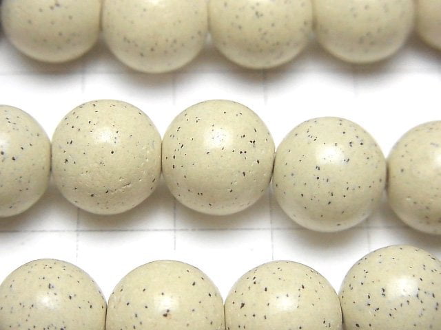 [Video]Taiwan Hokutolite Round 12mm 1/4-1strand beads (aprx.15inch/38cm)