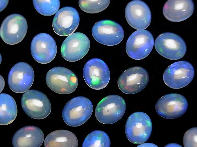 Cabochon, Opal Gemstone Beads