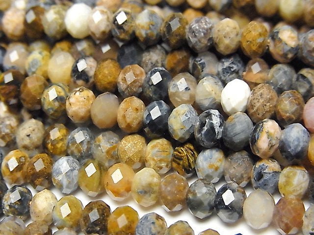 Pietersite, Roundel Gemstone Beads