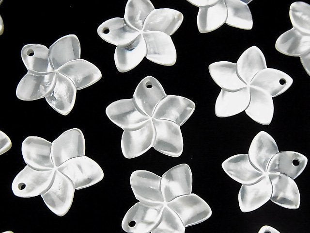 Flower, Mother of Pearl (Shell Beads) Pearl & Shell Beads