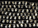 [Video] Doublet Crystal AAA Faceted Pear Shape Gold & Silver 1strand beads (aprx.8inch/20cm)
