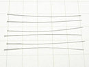 Silver925  Head Pin [0.4x25mm][0.4x38mm][0.4x50mm] 10pcs -