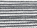 [Video]High Quality! 2str $9.79! Terahertz 128Faceted Round 4mm 1strand beads (aprx.15inch/37cm)