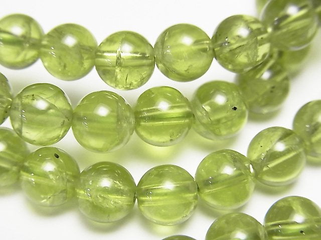 Accessories, Bracelet, Peridot, Round Gemstone Beads