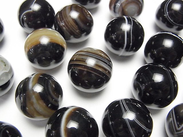 Agate, Round Gemstone Beads