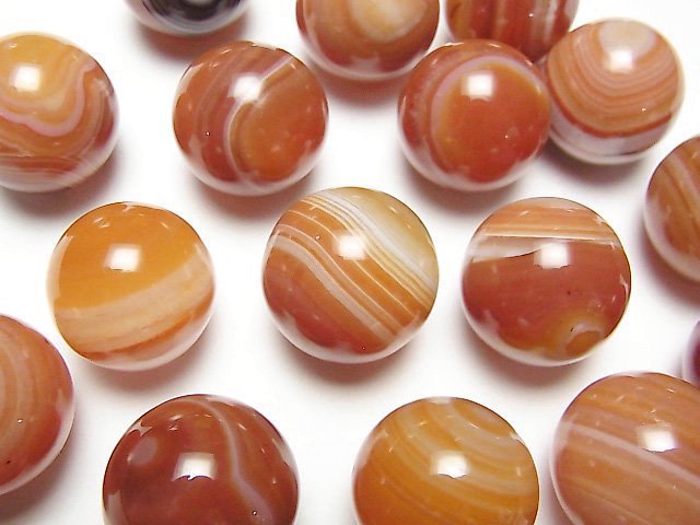 Carnelian, Round Gemstone Beads