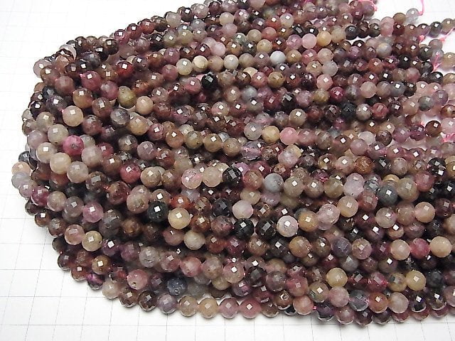 [Video] High Quality! Multicolor Spinel AA++ Faceted Round 7mm half or 1strand beads (aprx.15inch / 36cm)