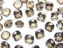 [Video]High Quality Smoky Quartz AAA Loose stone Square Faceted 6x6mm 5pcs